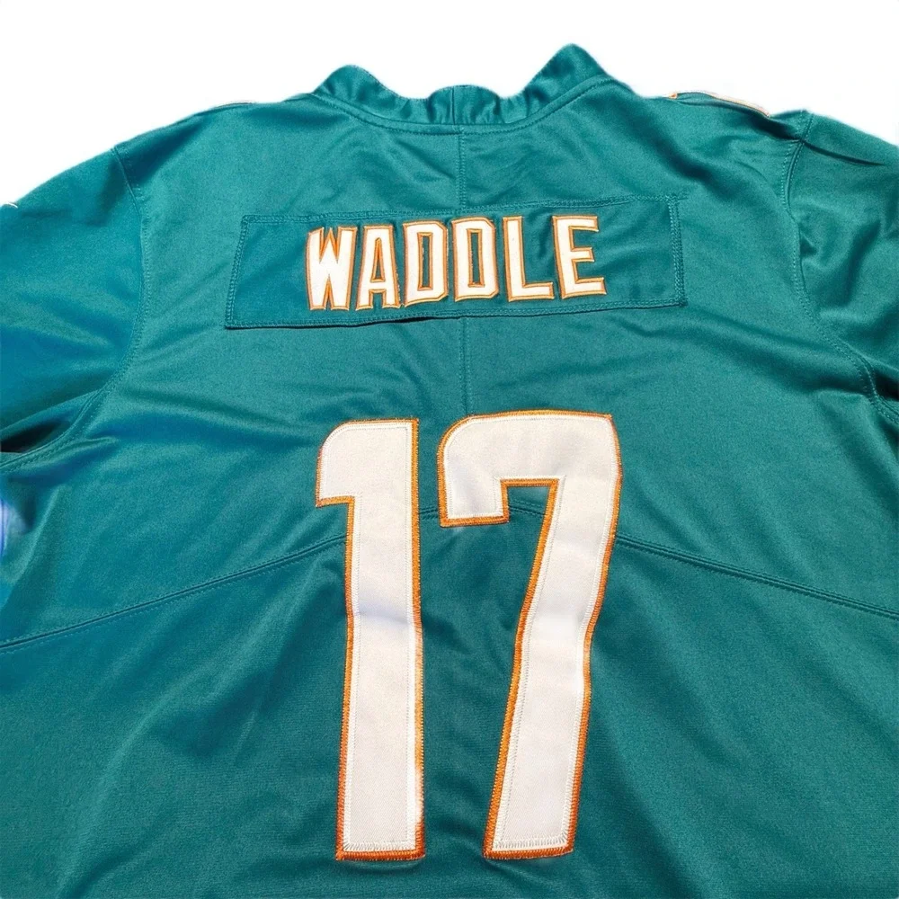 Nike NFL Miami Dolphins Jaylen Waddle #17 On Field Jersey Men's‎ Medium Stitched